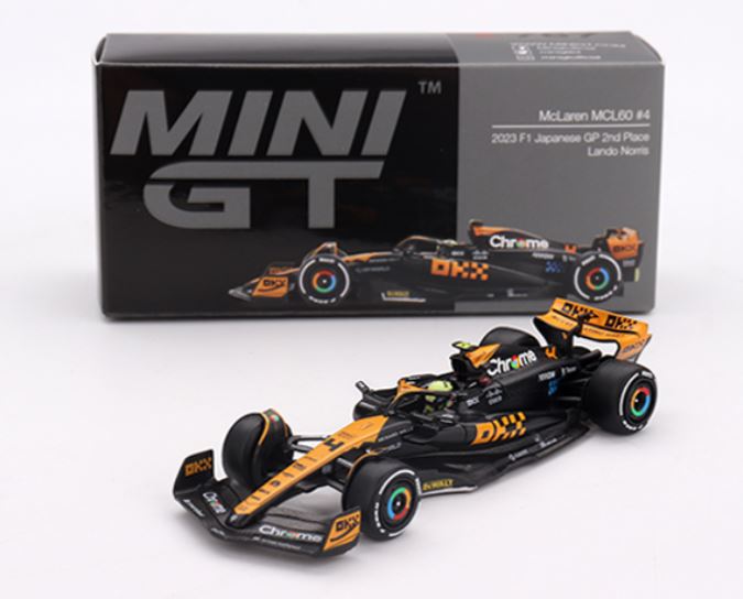 McLaren MCL60 No.4 GP Japonsko 2nd 2023 Lando Norris McLaren MCL60 No.4 GP Japonsko 2nd 2023 Lando Norris