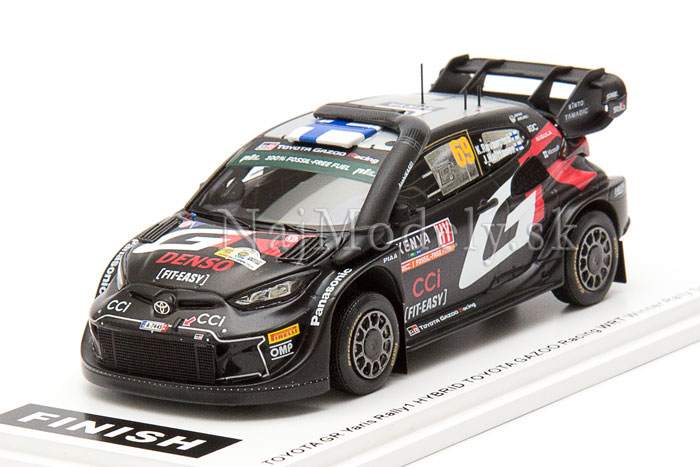 Toyota GR Yaris Rally1 No.69 Winner Rally Safari 2024 Rovanpera/Halttunen Toyota GR Yaris Rally1 No.69 Winner Rally Safari 2024 Rovanpera/Halttunen