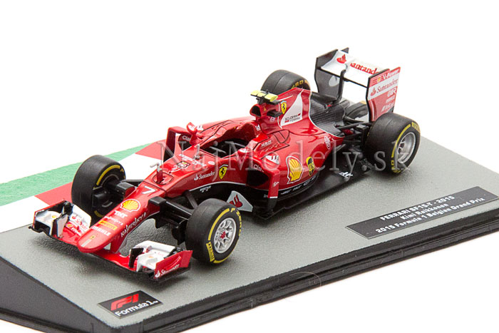 Ferrari SF15-T No.7 GP Belgicko 2015 Kimi Raikkonen Ferrari SF15-T No.7 GP Belgicko 2015 Kimi Raikkonen