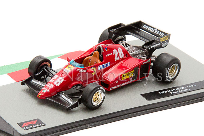Ferrari 126C3 1983 René Arnoux Ferrari 126C3 1983 René Arnoux