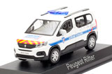 Peugeot Rifter 2019 Police Municipale with red&yellow stripping