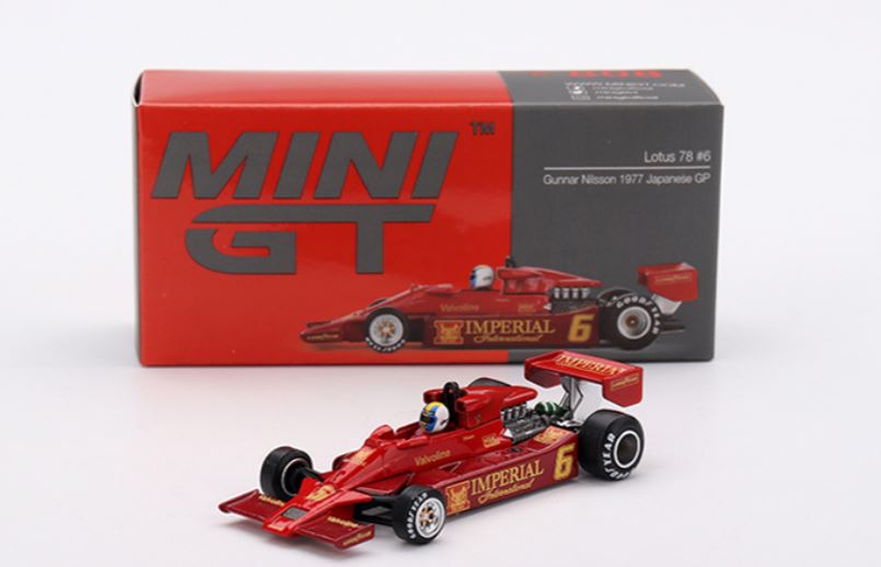 Lotus 78 No.6 GP Japonsko 1977 Gunnar Nilsson