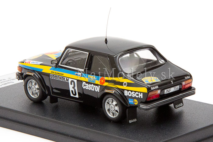 Saab 99 Turbo No.3 Winner Rally Švédsko 1979 Blomqvist/Cederberg