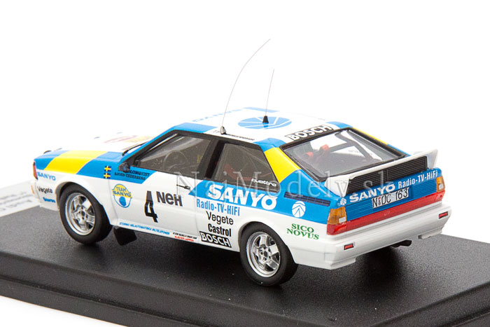 Audi Quattro No.4 Winner Rally Švédsko 1982 Blomqvist/Cederberg