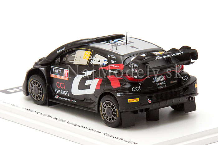 Toyota GR Yaris Rally1 No.69 Winner Rally Safari 2024 Rovanpera/Halttunen