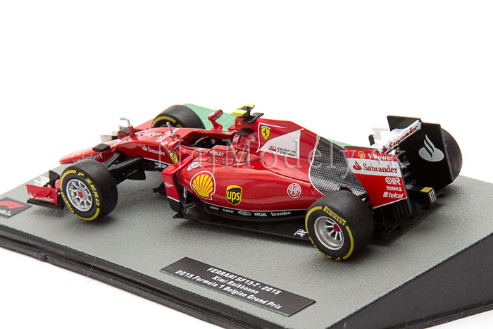 Ferrari SF15-T No.7 GP Belgicko 2015 Kimi Raikkonen