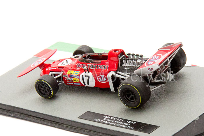 March 711 No.17 GP  Monaco 1971 Ronnie Peterson