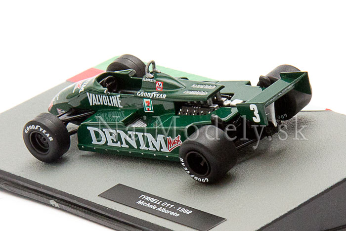 Tyrrell 011 1982 Michele Alboreto